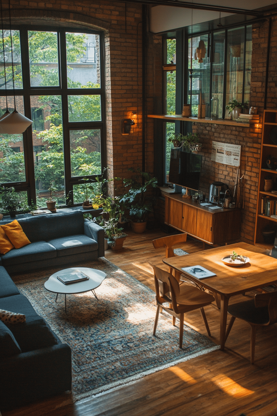 20 Industrial Living Room Ideas That Mix Vintage Charm with Urban Style