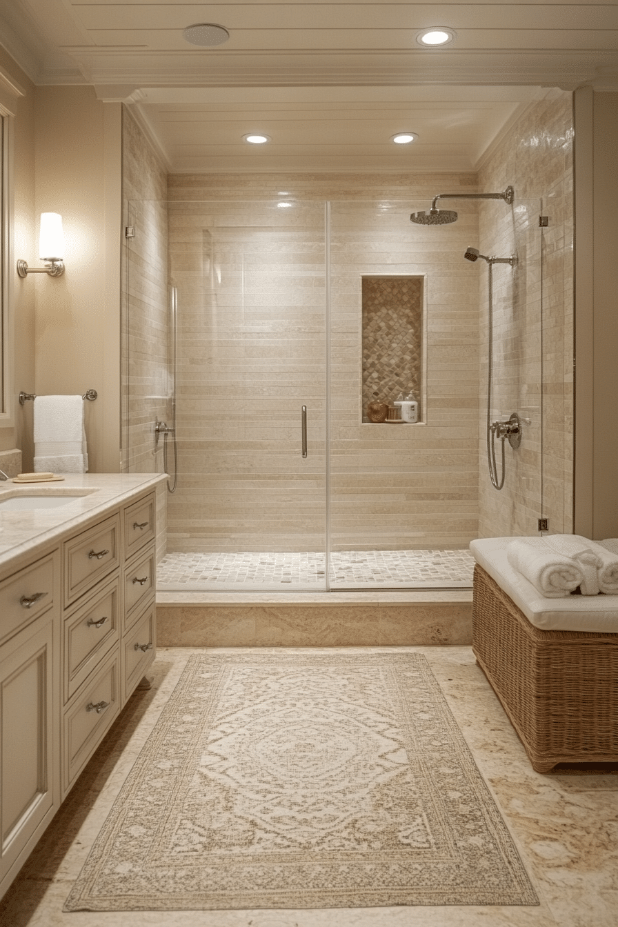 19 Transitional Bathroom Design Ideas for a Timeless Appeal