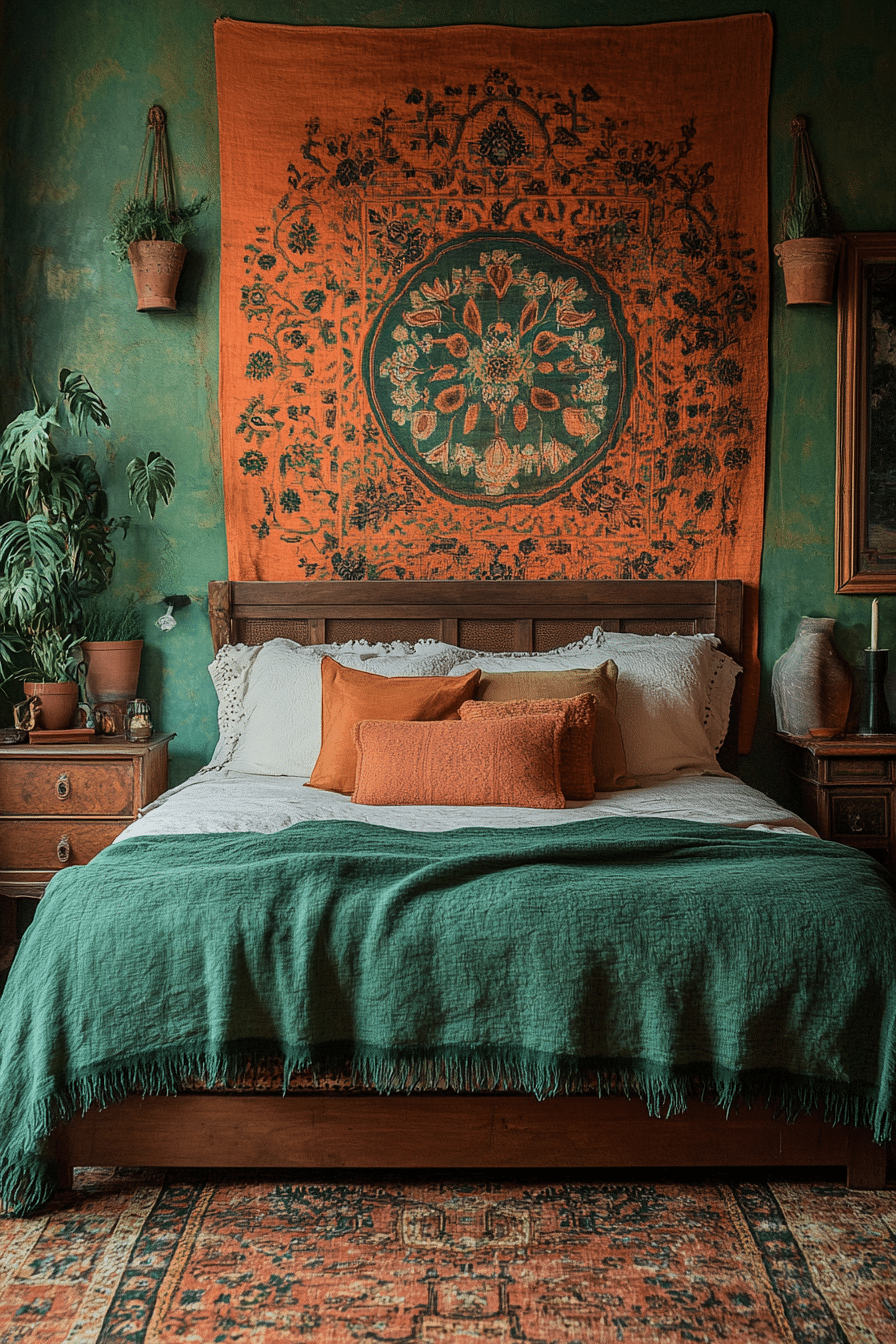 20 Green and Terracotta Bedroom Ideas to Add Warmth and Freshness