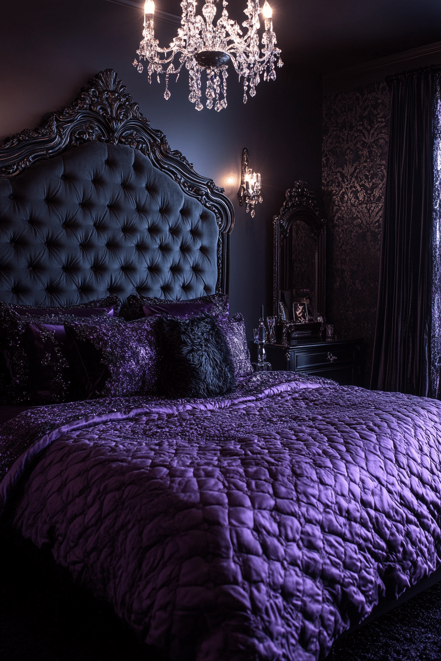 19 Gothic Bedroom Ideas for a Luxurious and Brooding Atmosphere