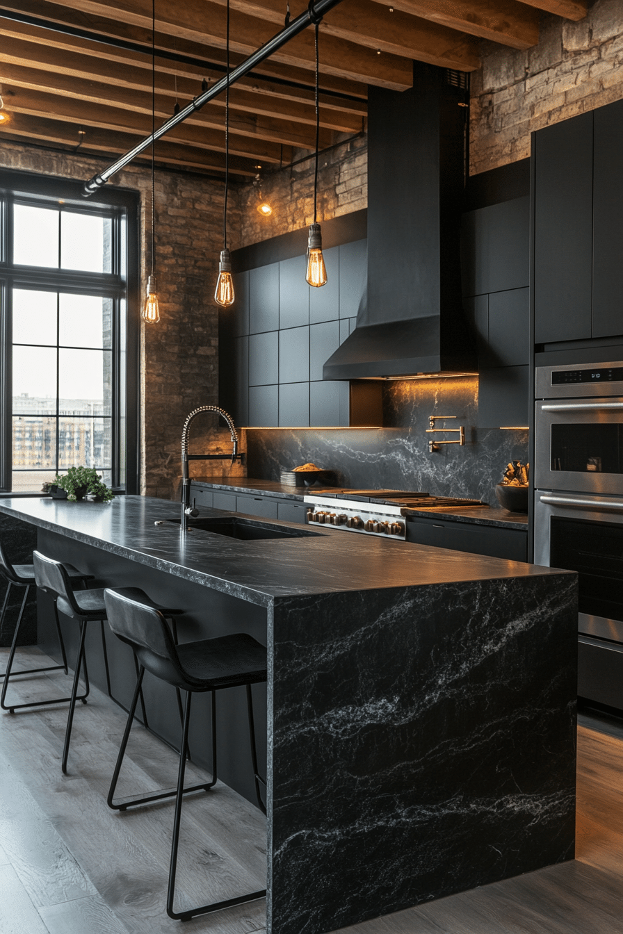 19 Black Modern Kitchen Ideas for a Bold and Sophisticated Look