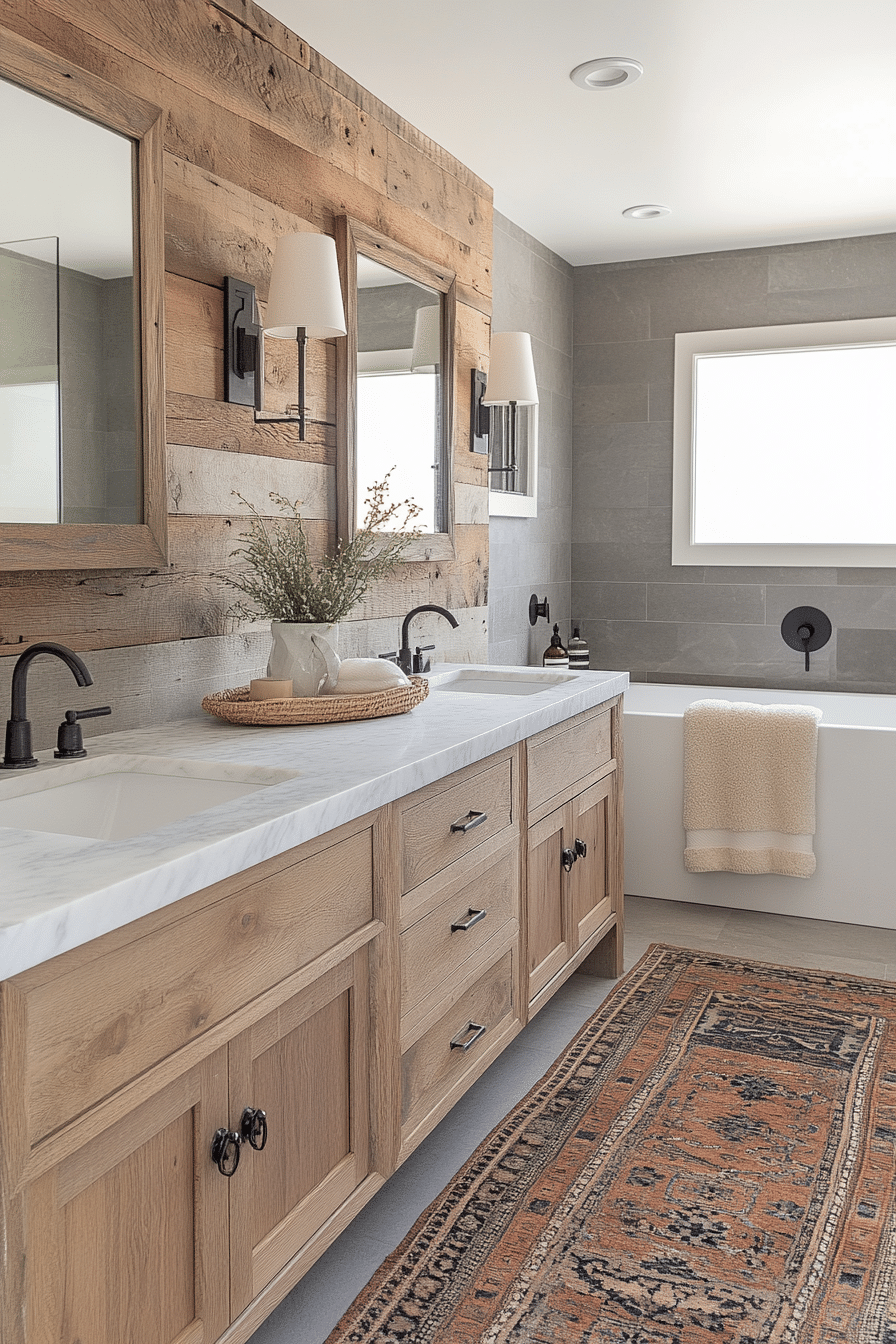 19 Transitional Bathroom Design Ideas for a Timeless Appeal