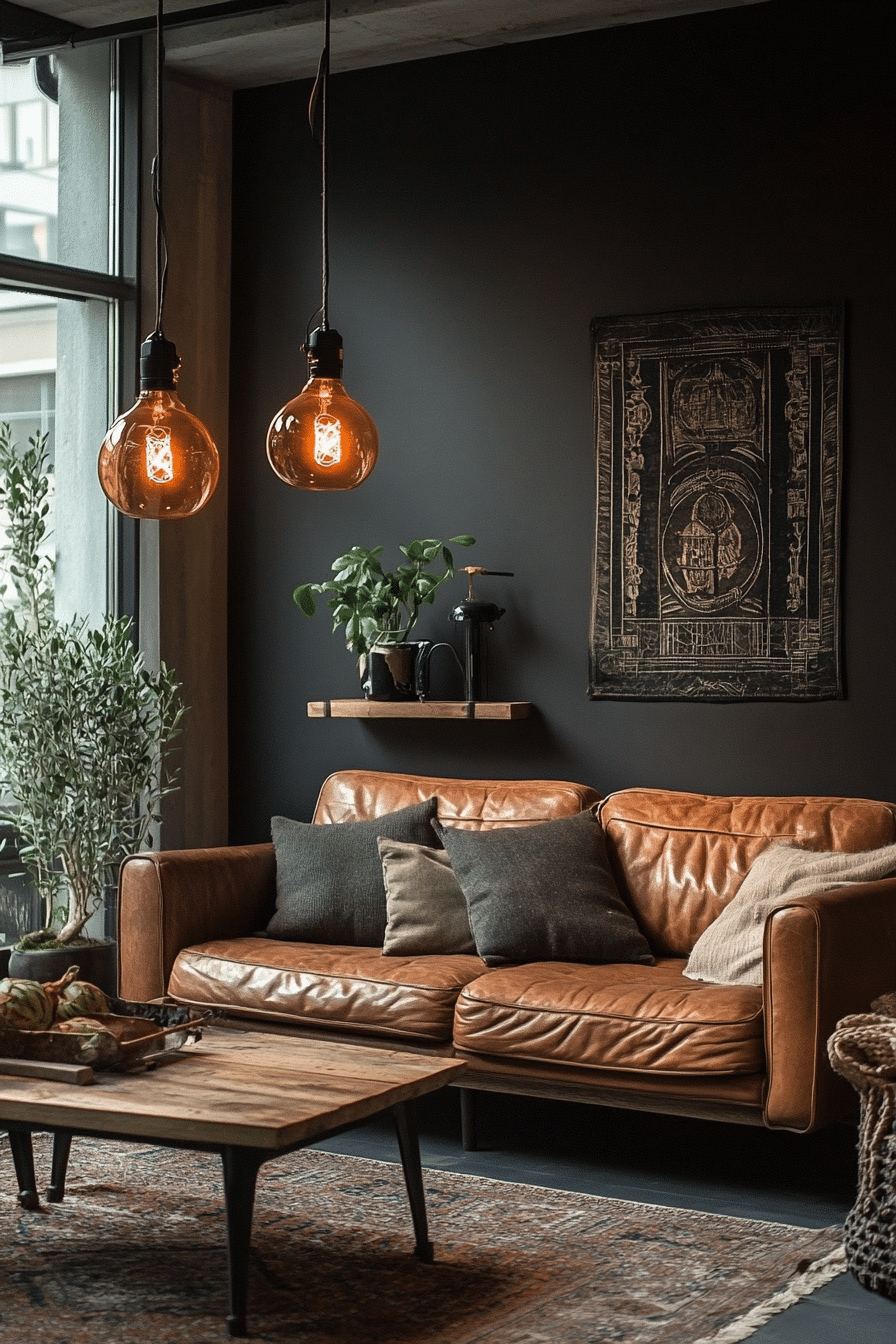 20 Industrial Living Room Ideas That Mix Vintage Charm with Urban Style