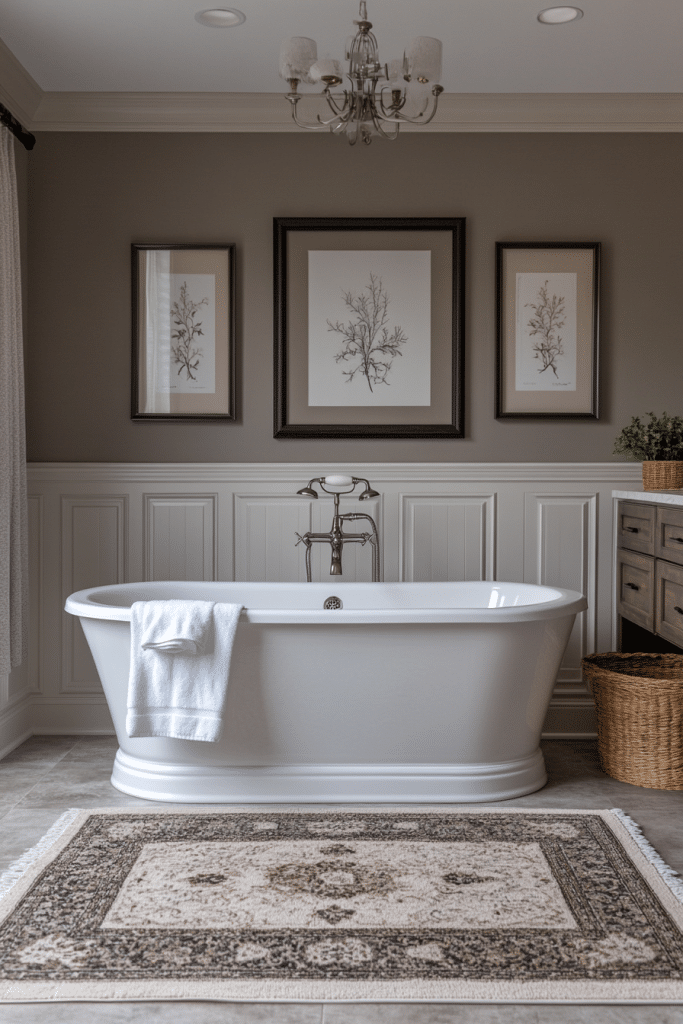 19 Vintage Modern Bathroom Ideas That Highlight Retro Charm with Modern Touches