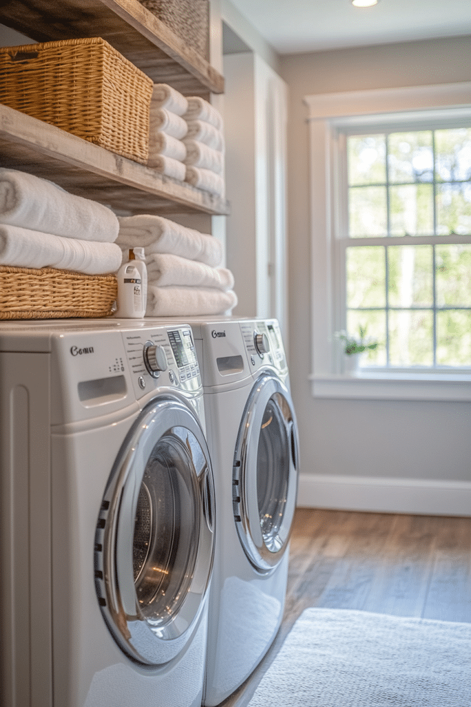 Eco-Friendly Green Laundry Oasis