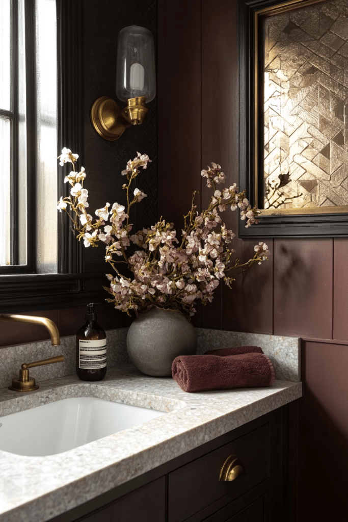 Elegant Art Deco Bathroom