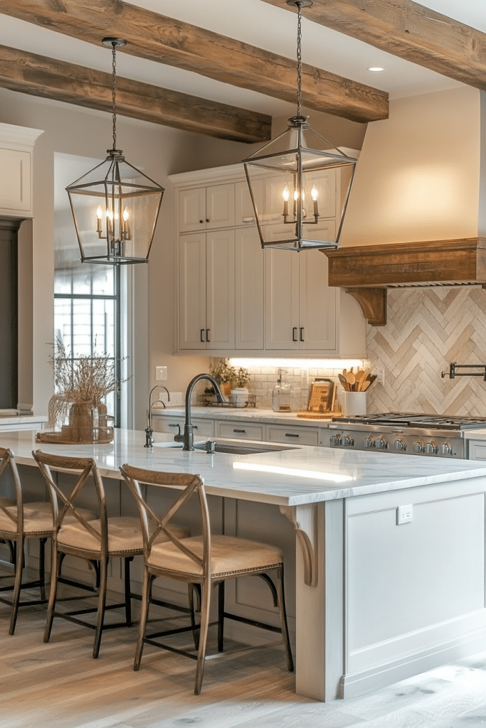 Farmhouse Modern Kitchen Charm