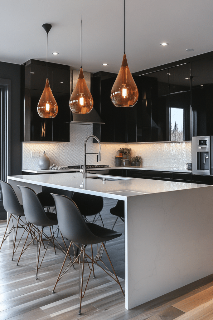 Glossy Modern Kitchen Elegance