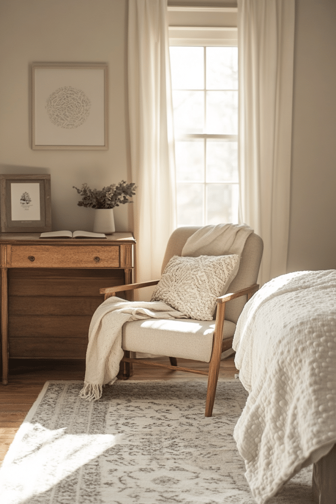 Serene Neutral Workspace