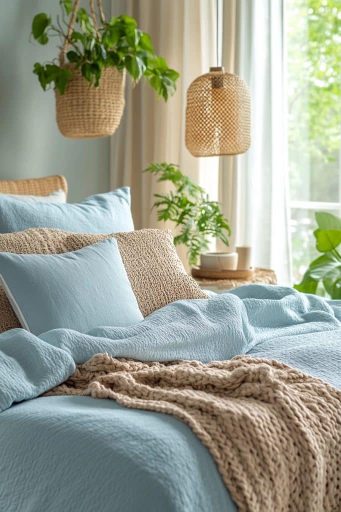 Shoreline Serenity: Coastal Boho Bedroom