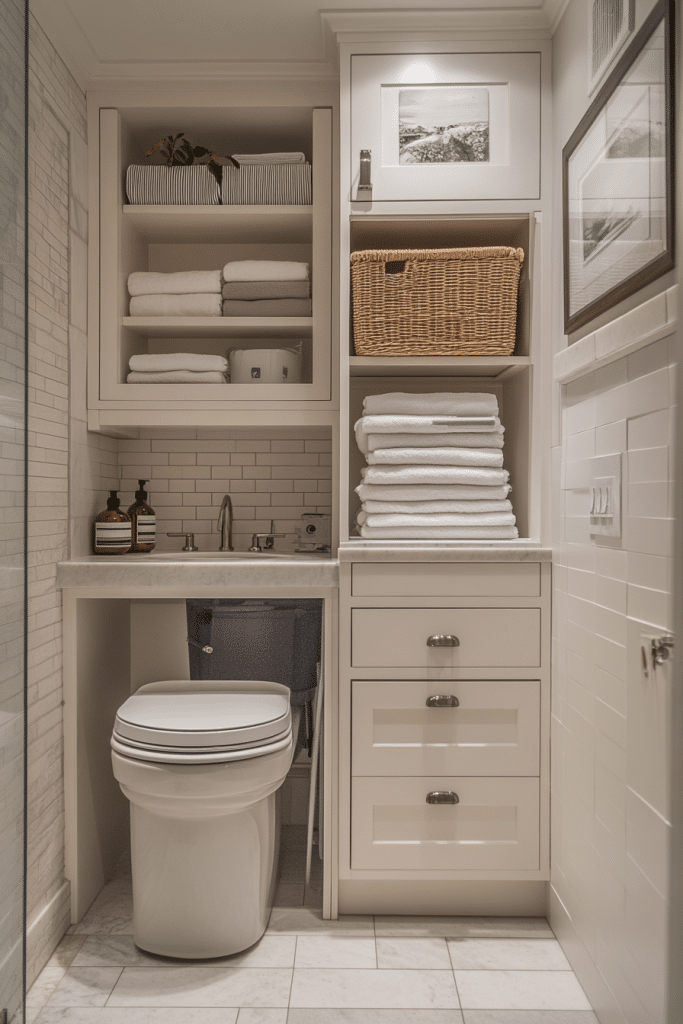 Tidy and Organized Bathroom Ideas