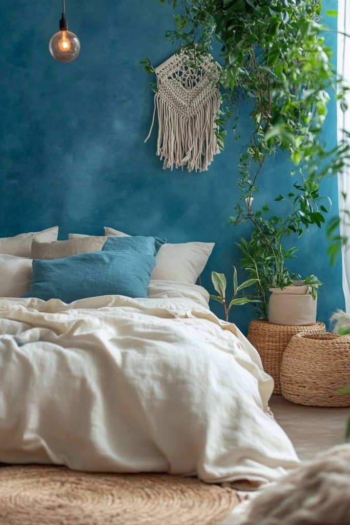 Tranquil Skies: Light Blue Boho Escape