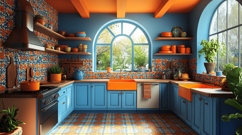afrohemian decor kitchen