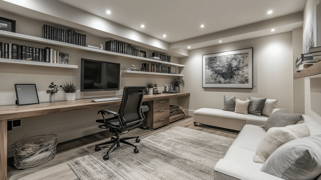 finished basement ideas