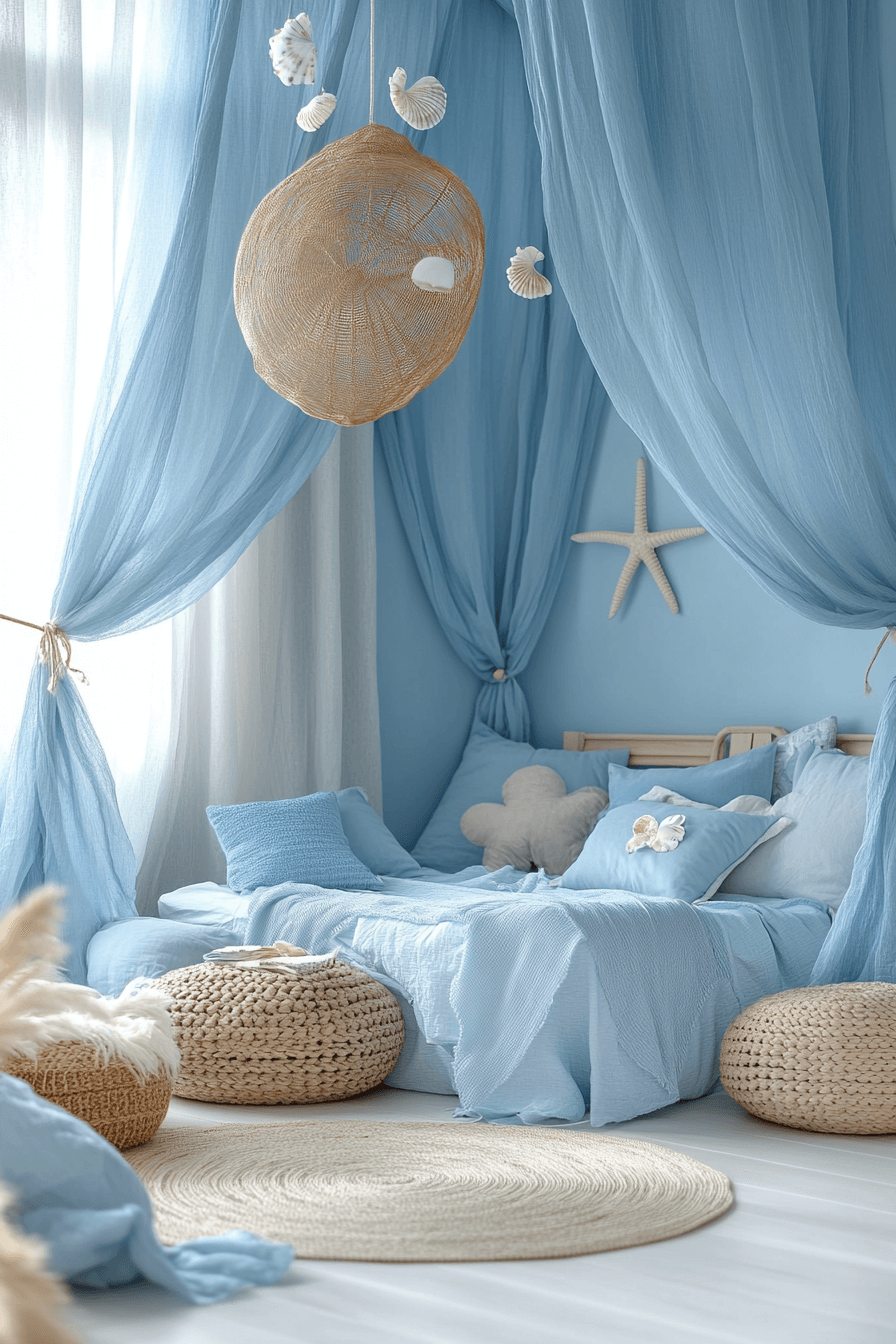 25 Blue Boho Girls Bedroom Ideas for a Stylish Bedroom with a Calming Vibe