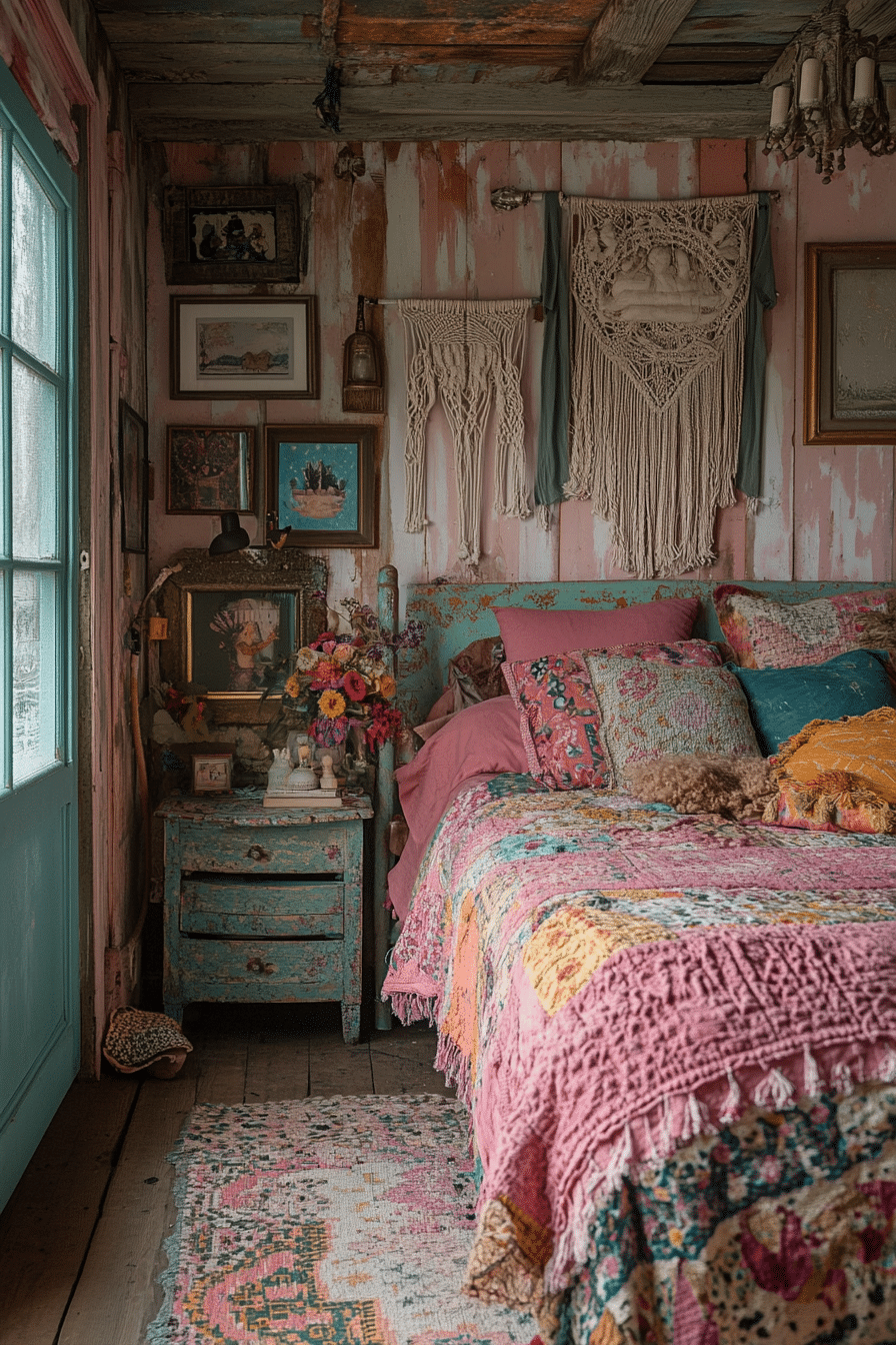 20 Pink Boho Bedroom Ideas to Mix Comfort and Bohemian Flair