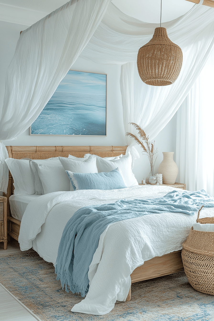 25 Boho Coastal Bedroom Ideas to Make Your Bedroom Feel Like a Seaside Oasis