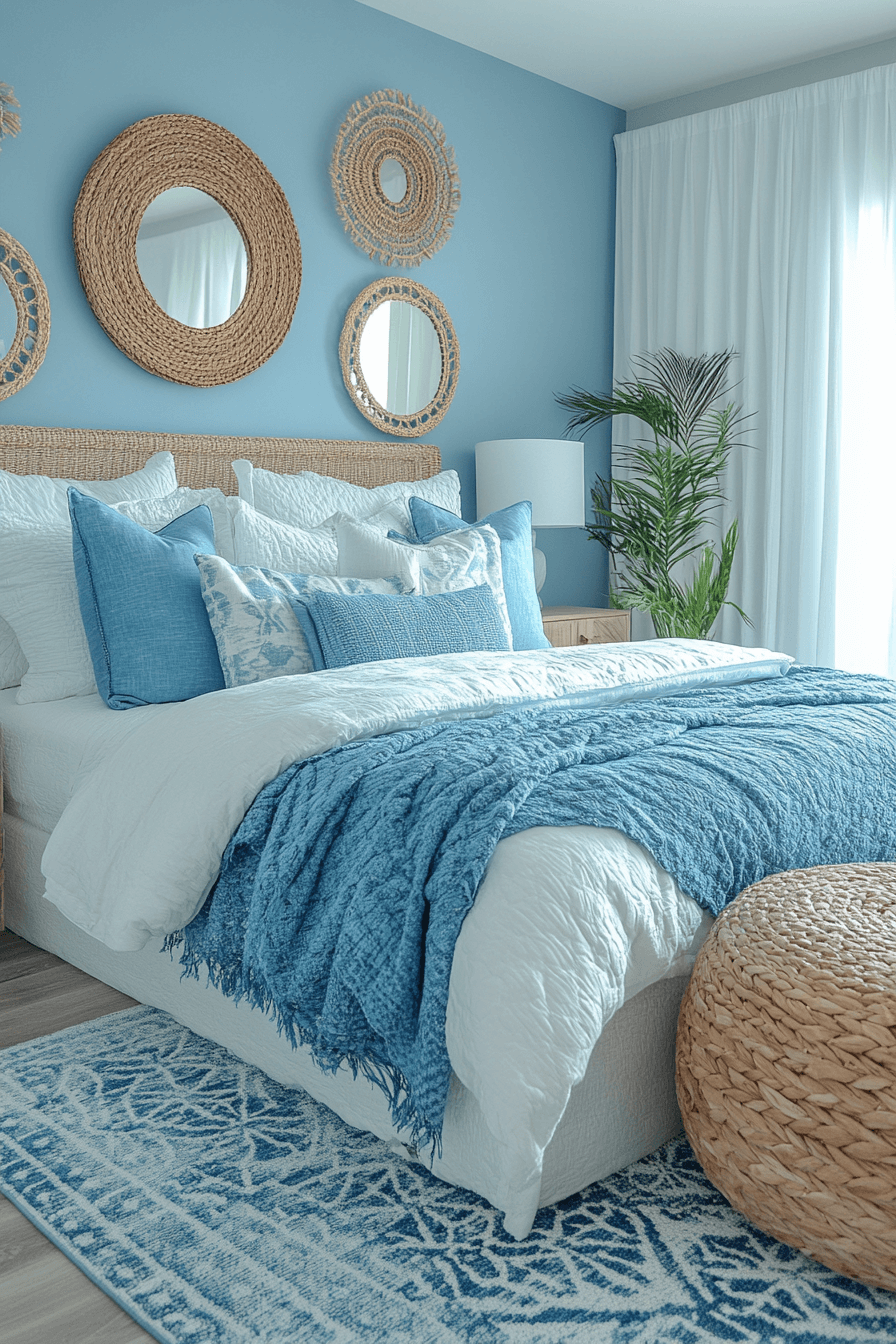 25 Blue Boho Girls Bedroom Ideas for a Stylish Bedroom with a Calming Vibe