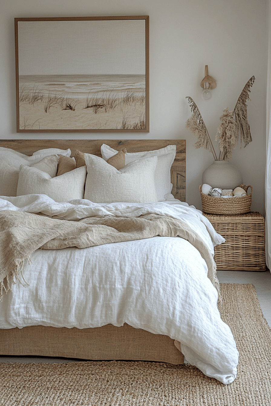 25 Boho Coastal Bedroom Ideas to Make Your Bedroom Feel Like a Seaside Oasis