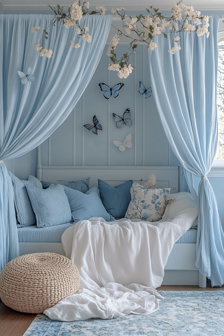 25 Blue Boho Girls Bedroom Ideas for a Stylish Bedroom with a Calming Vibe