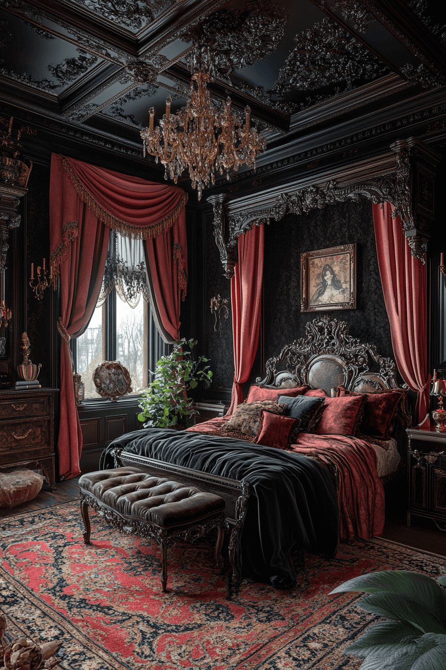 25 Dark Feminine Bedroom Ideas to Elevate Your Bedroom’s Sophistication