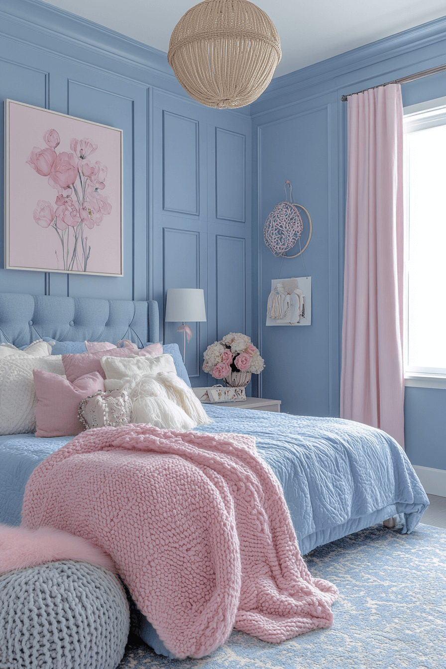 25 Blue Boho Girls Bedroom Ideas for a Stylish Bedroom with a Calming Vibe