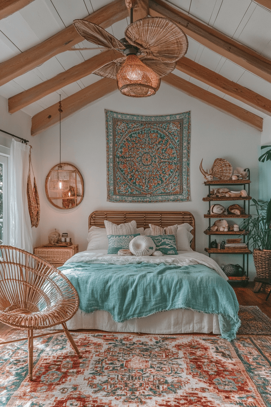 25 Boho Coastal Bedroom Ideas to Make Your Bedroom Feel Like a Seaside Oasis