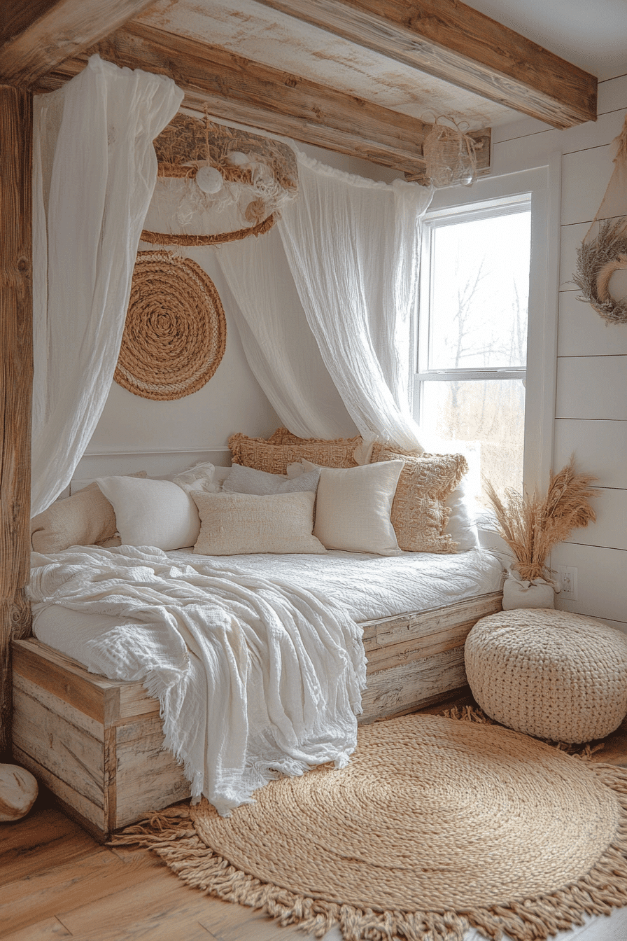 25 Beachy Boho Bedroom Ideas to Bring the Ocean Breeze Inside