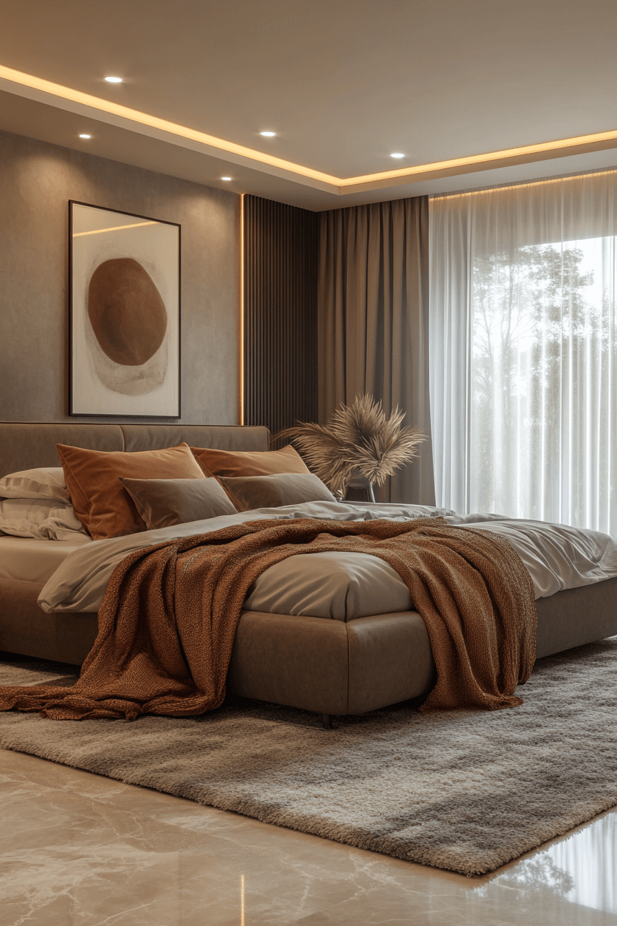 25 Modern Luxury Bedroom Ideas to Add Glamour and Opulence to Your Space