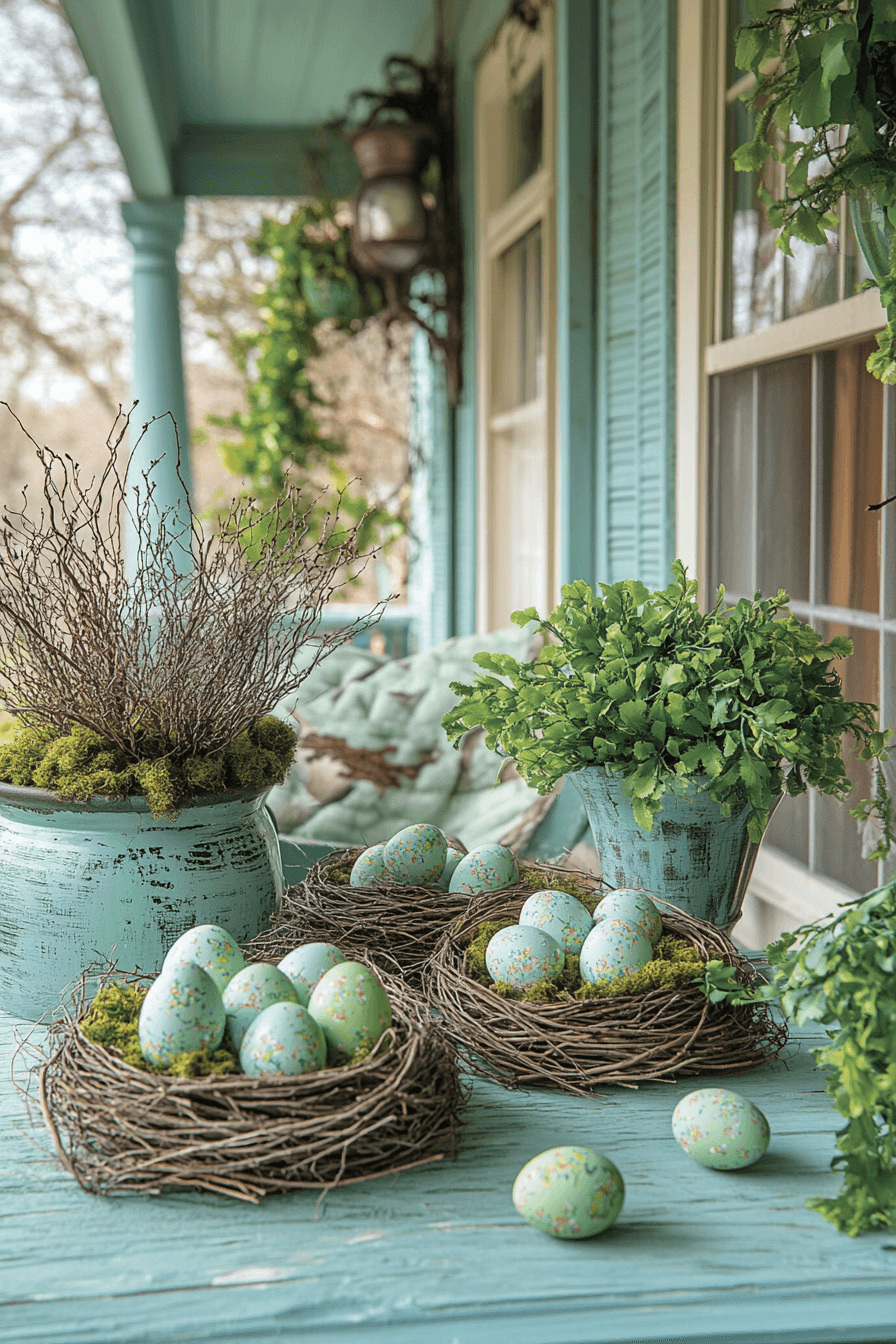 25 Easter Porch Decor Ideas That Mix Tradition and Whimsy