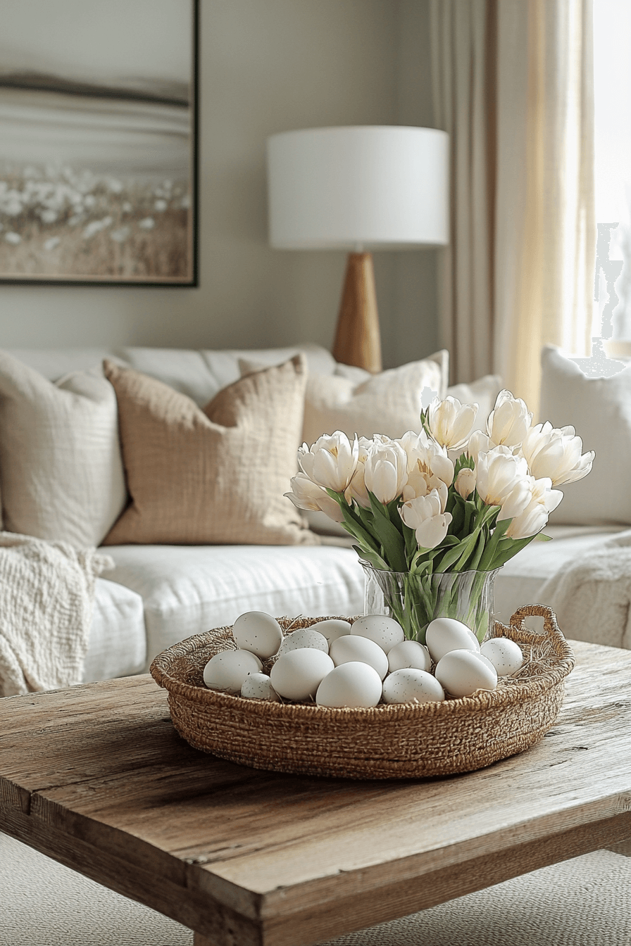 25 Easter Living Room Decor Ideas to Spark Smiles All Season Long
