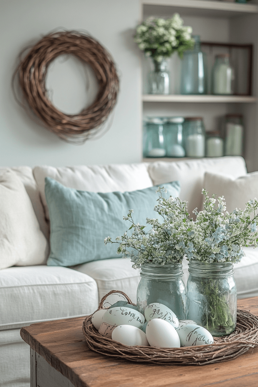 25 Easter Living Room Decor Ideas to Spark Smiles All Season Long