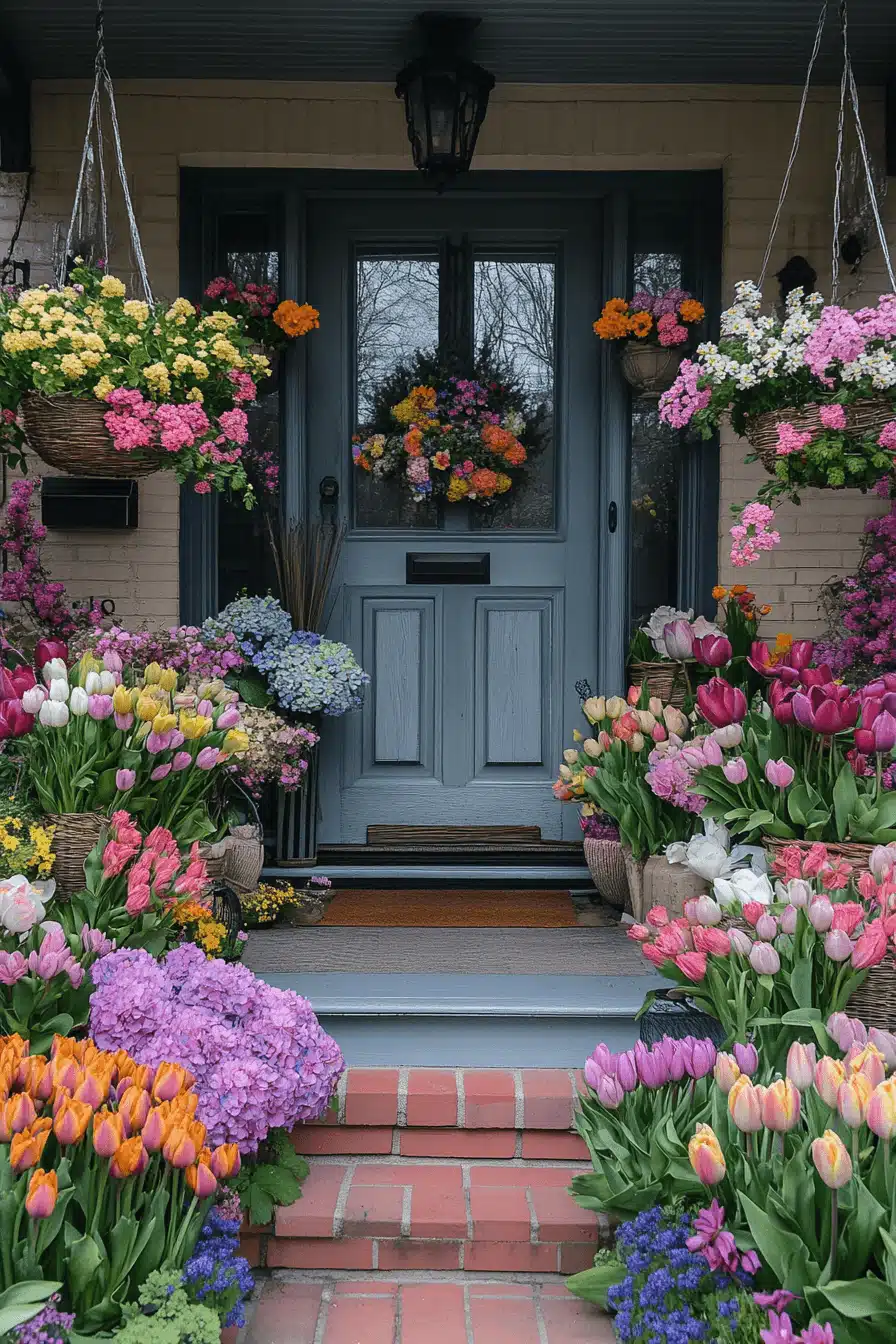 25 Easter Porch Decor Ideas That Mix Tradition and Whimsy