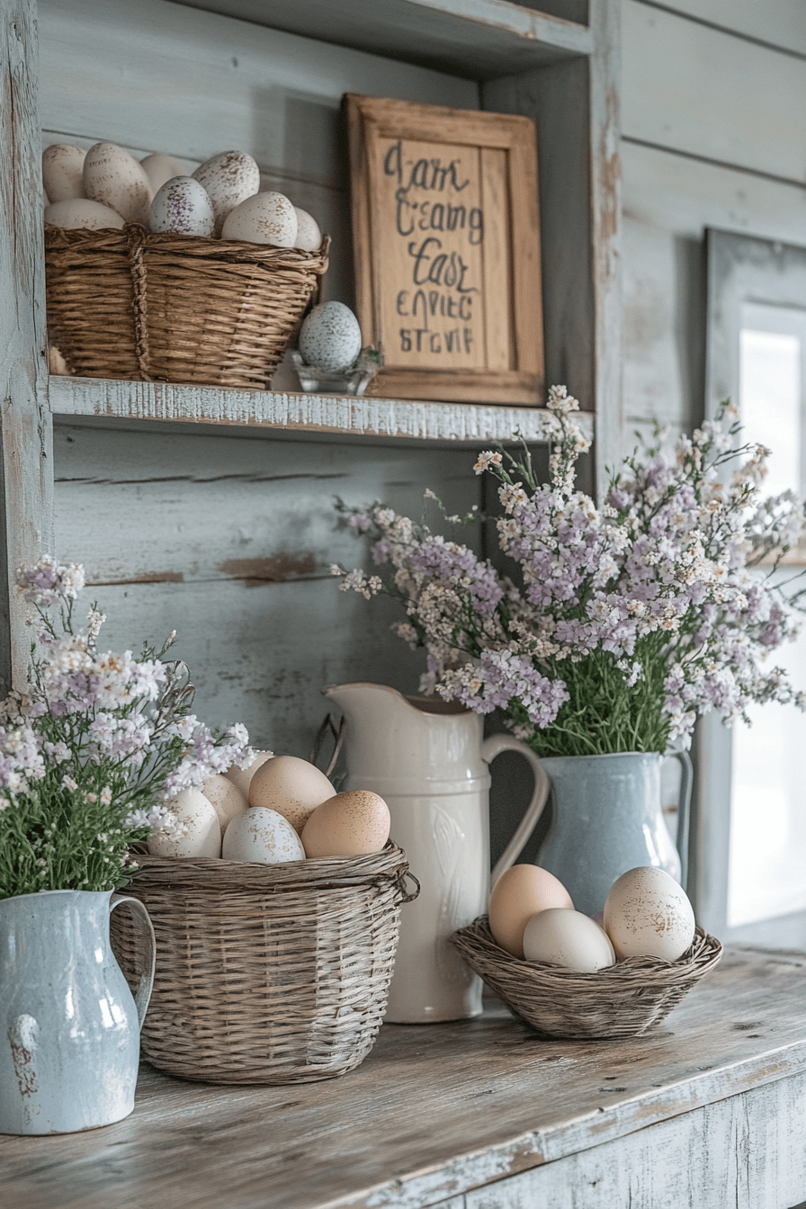 25 Easter Decor Ideas to Fill Your Home with Springtime Cheer