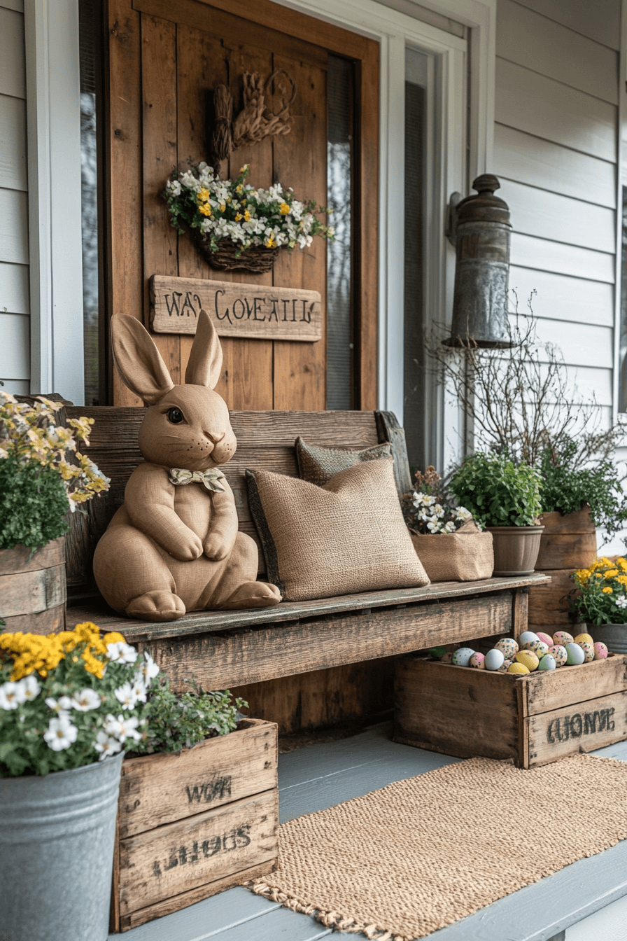 25 Easter Porch Decor Ideas That Mix Tradition and Whimsy