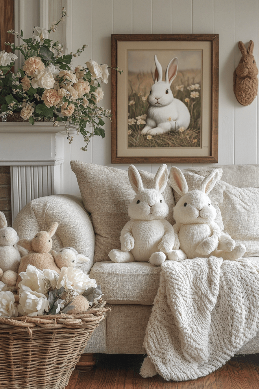 25 Easter Living Room Decor Ideas to Spark Smiles All Season Long