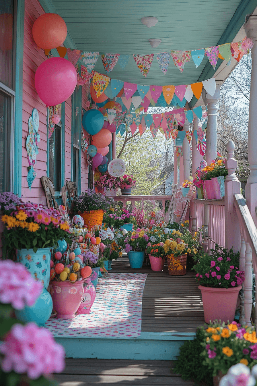25 Easter Porch Decor Ideas That Mix Tradition and Whimsy