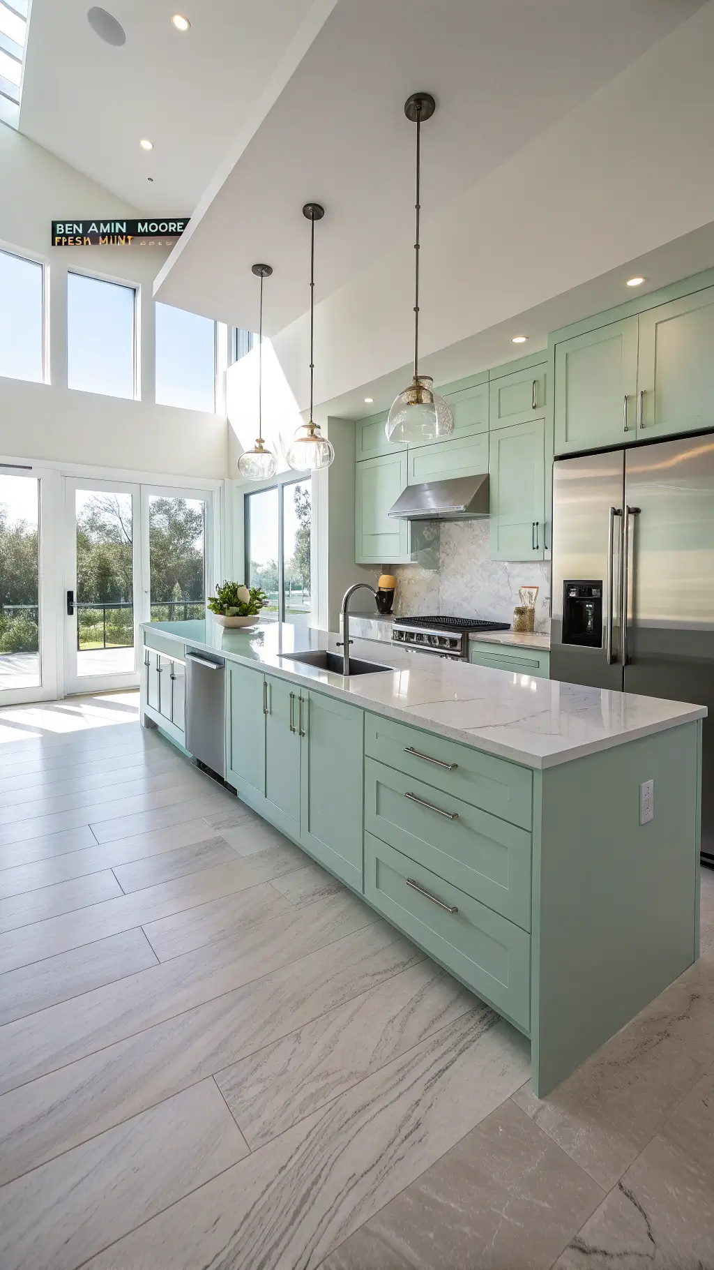 Mint Green Kitchen Cabinets: A Fresh Approach to Modern Kitchen Design