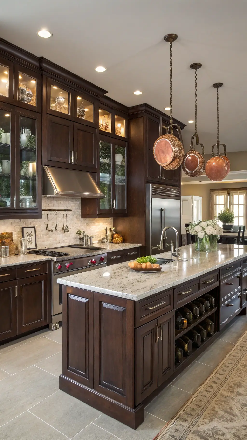 204luxury chef kitchen perspective