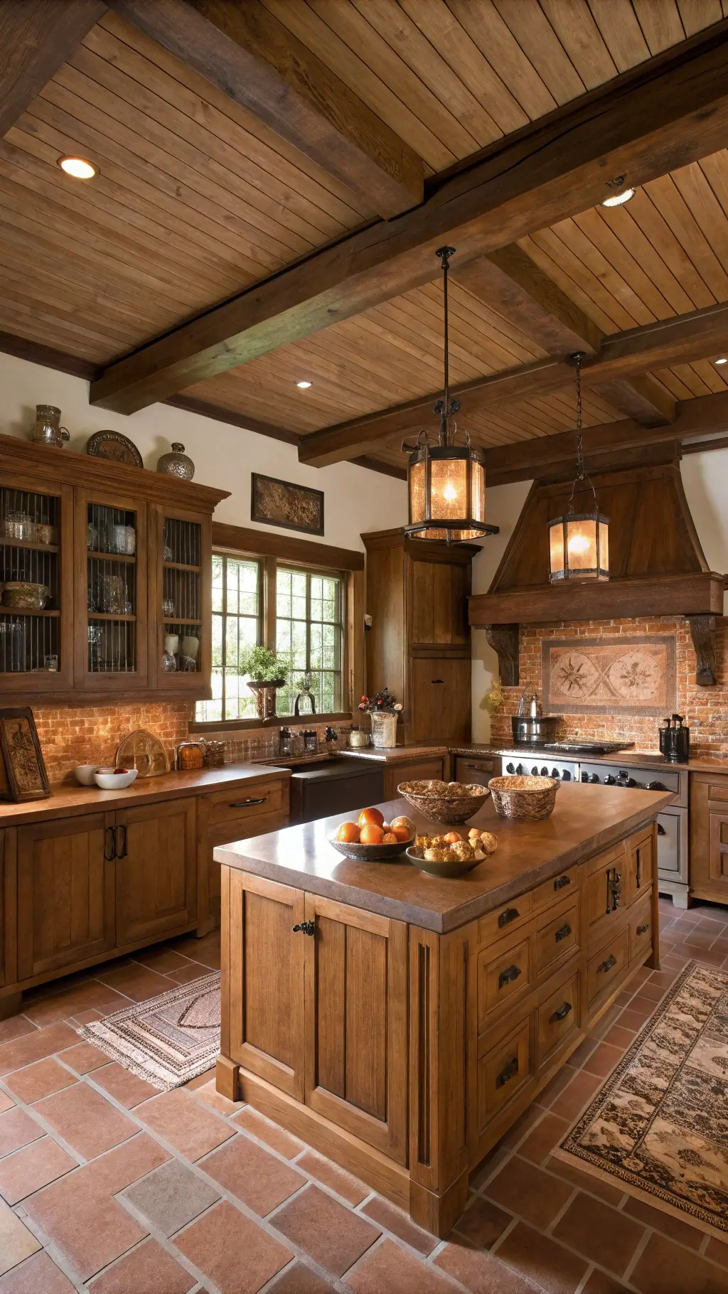 270rustic oak kitchen afternoon light