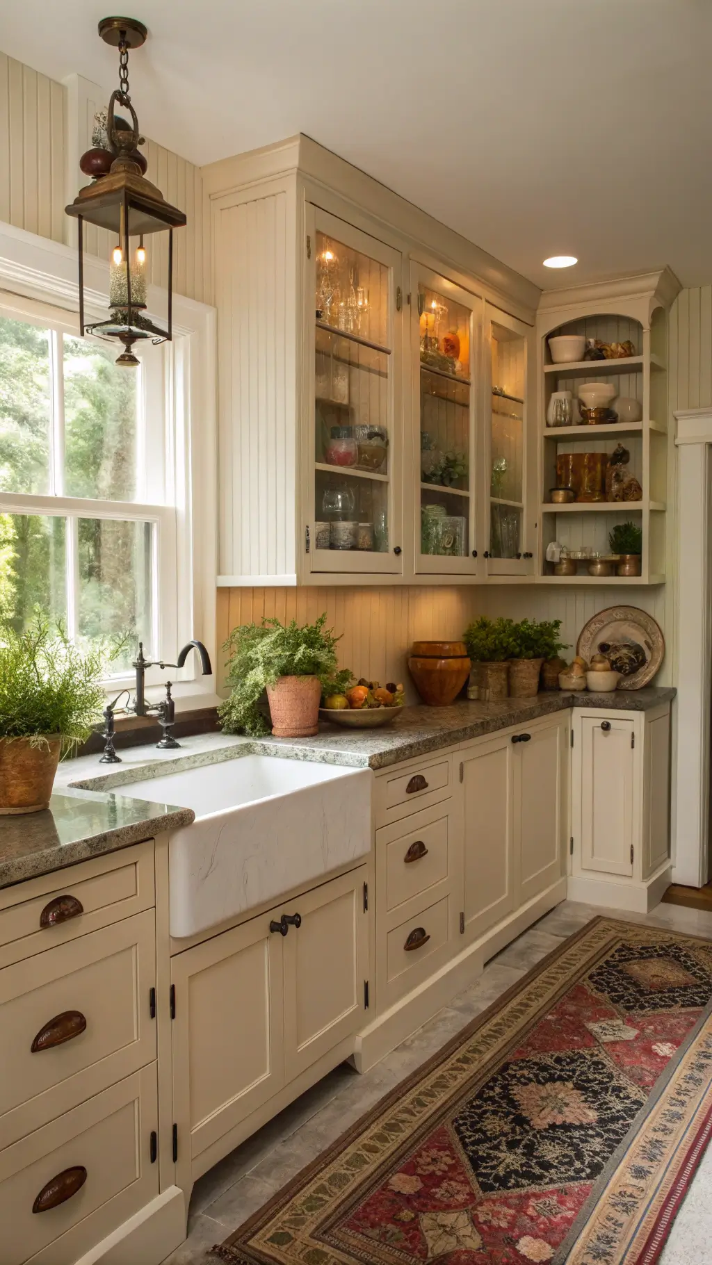 288cozy vintage kitchen afternoon light