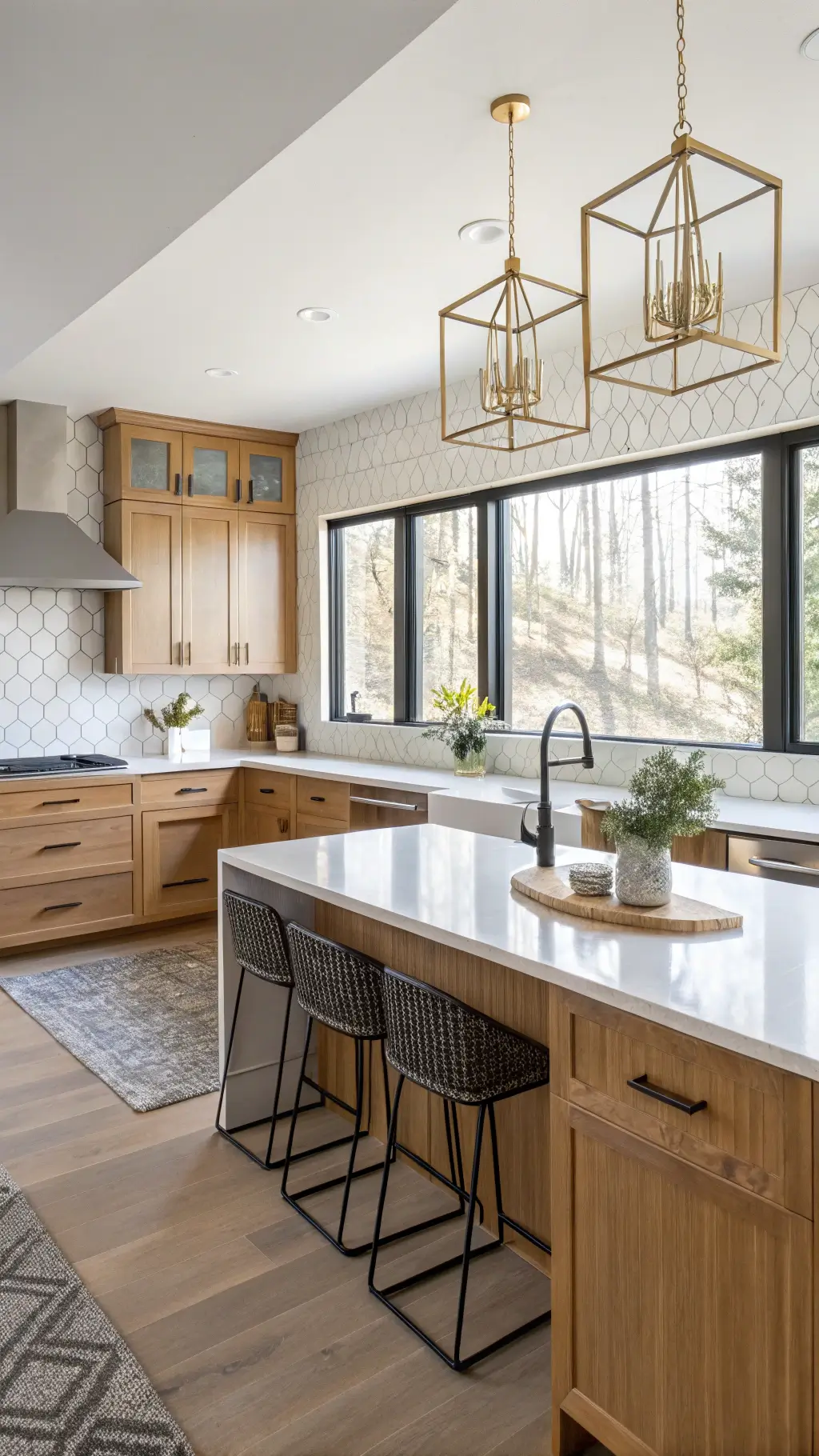 Golden Oak Kitchen Cabinets: Timeless Warmth Meets Modern Design