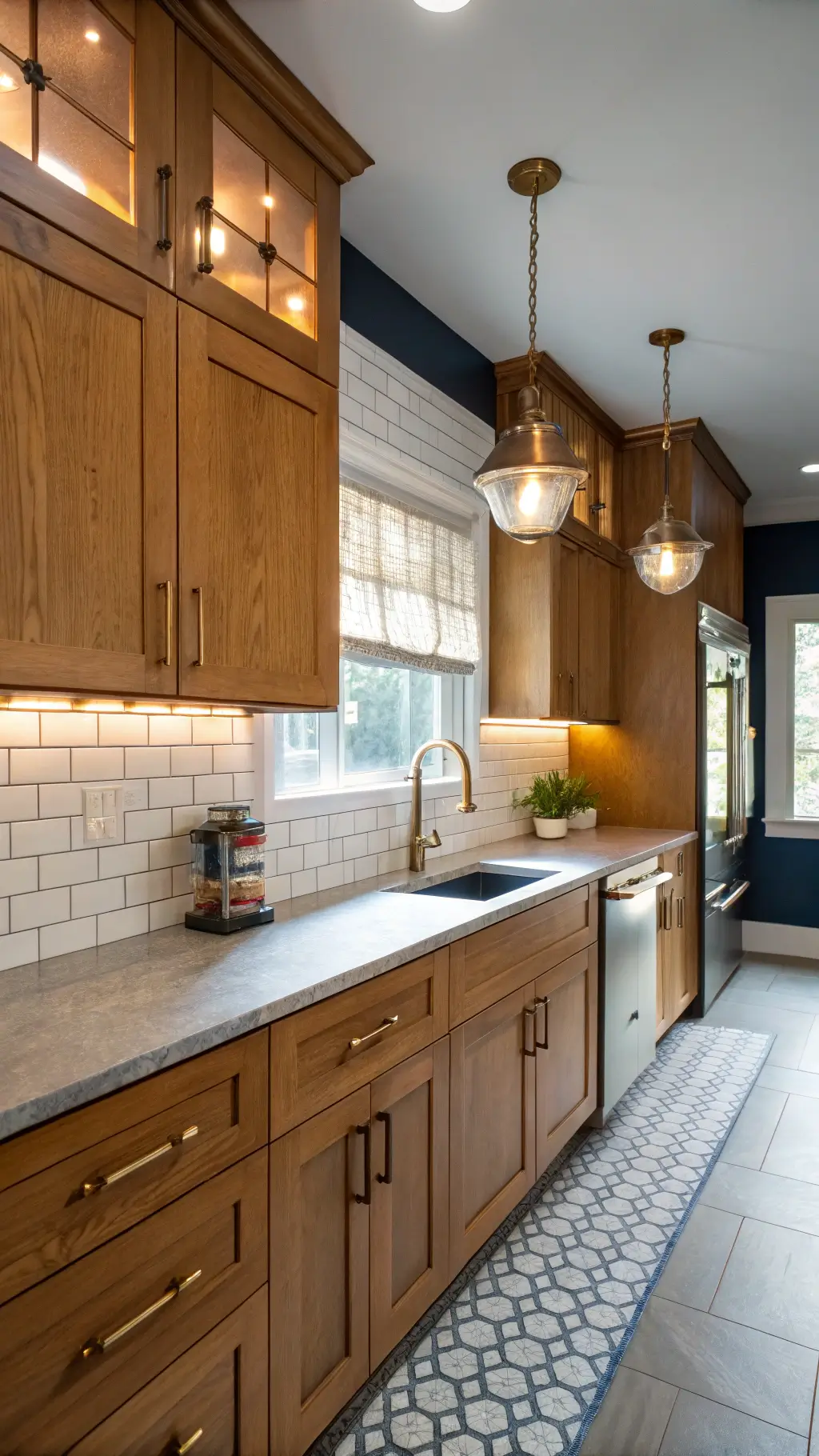 Golden Oak Kitchen Cabinets: Timeless Warmth Meets Modern Design
