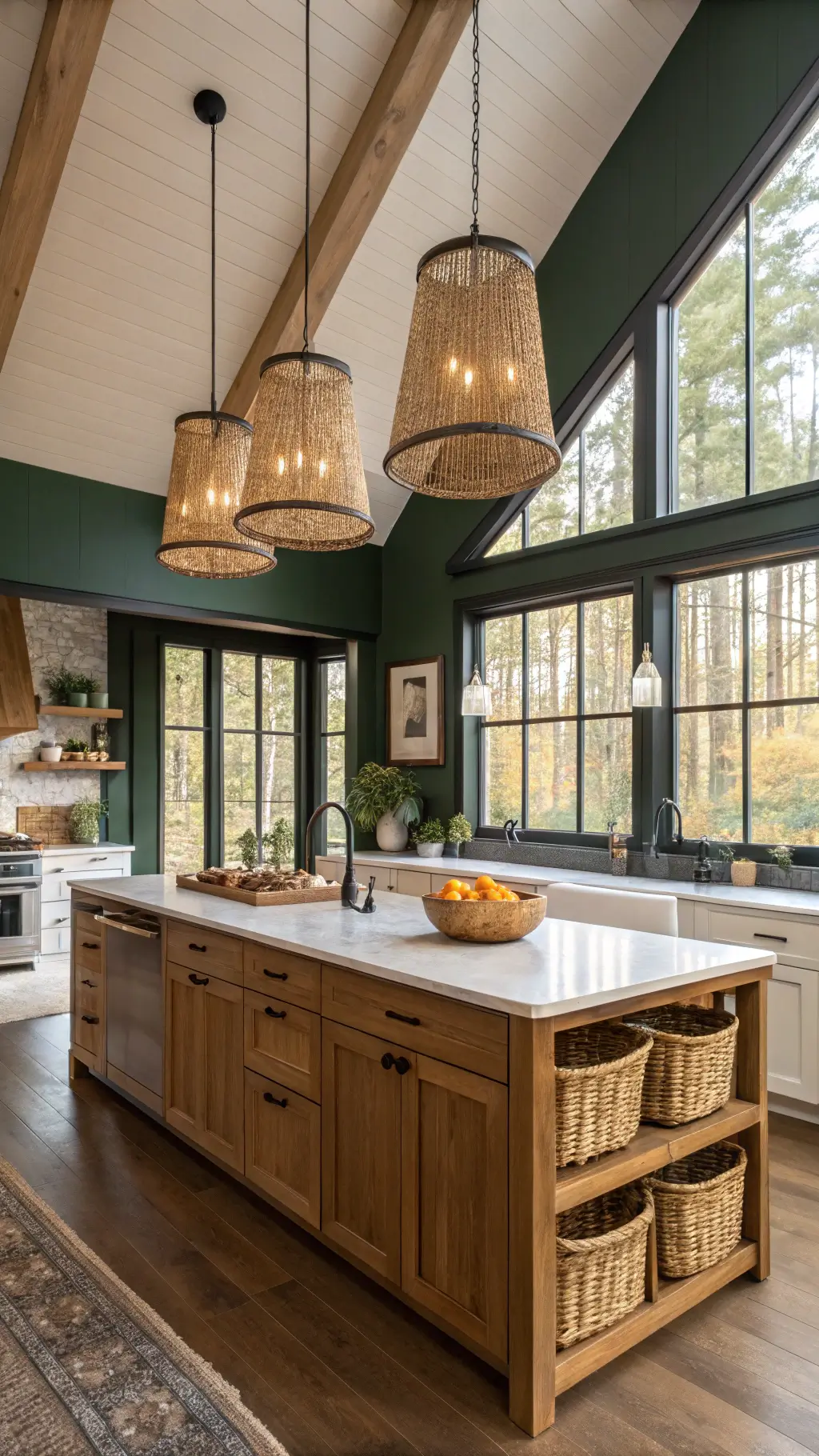 479modern farmhouse golden hour kitchen
