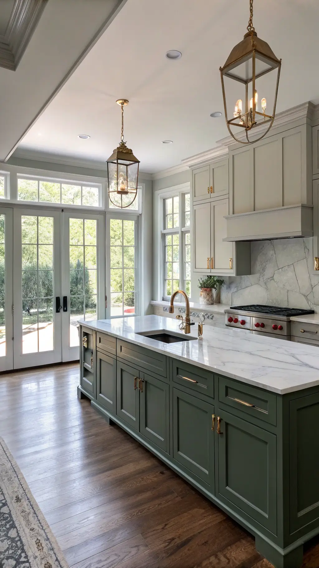Pewter Green Kitchen Cabinets: A Sophisticated Design Choice for Modern Homes