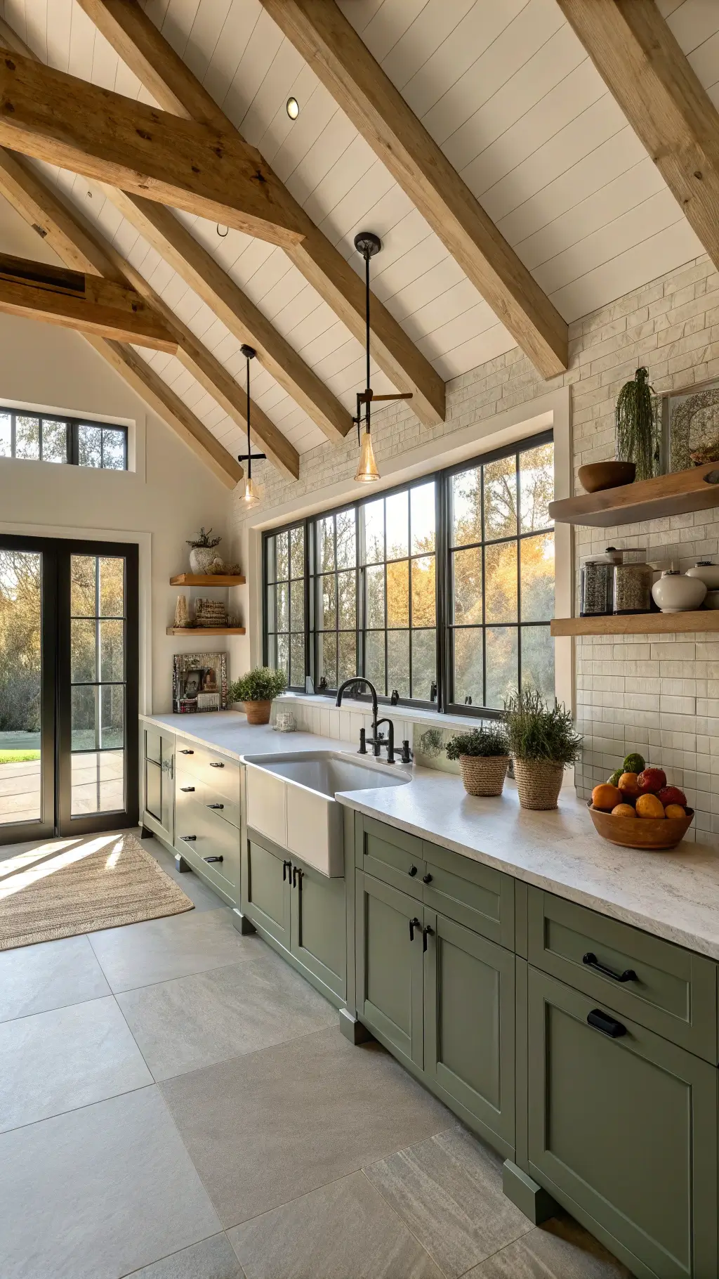 Pewter Green Kitchen Cabinets: A Sophisticated Design Choice for Modern Homes