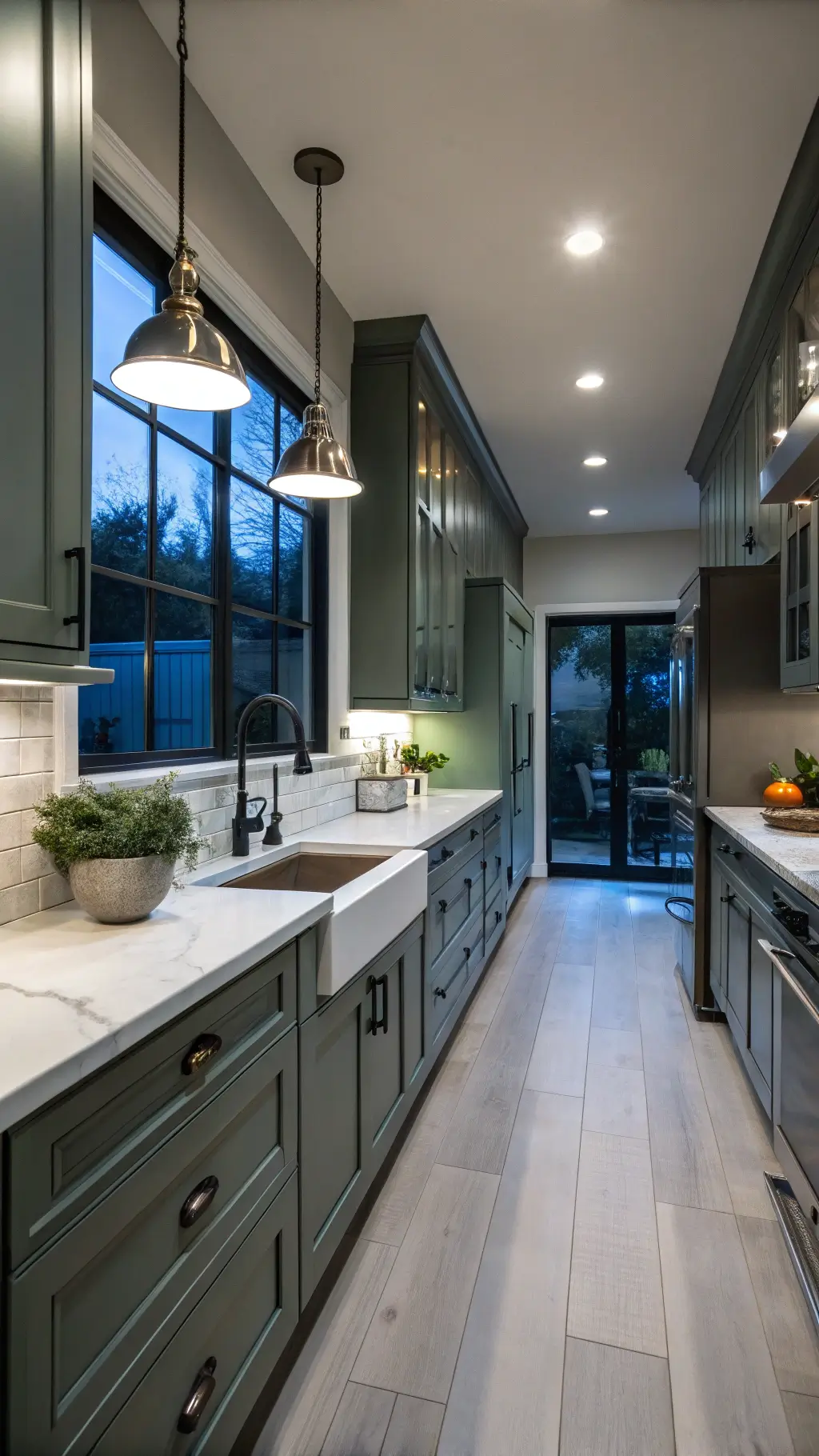 Pewter Green Kitchen Cabinets: A Sophisticated Design Choice for Modern Homes