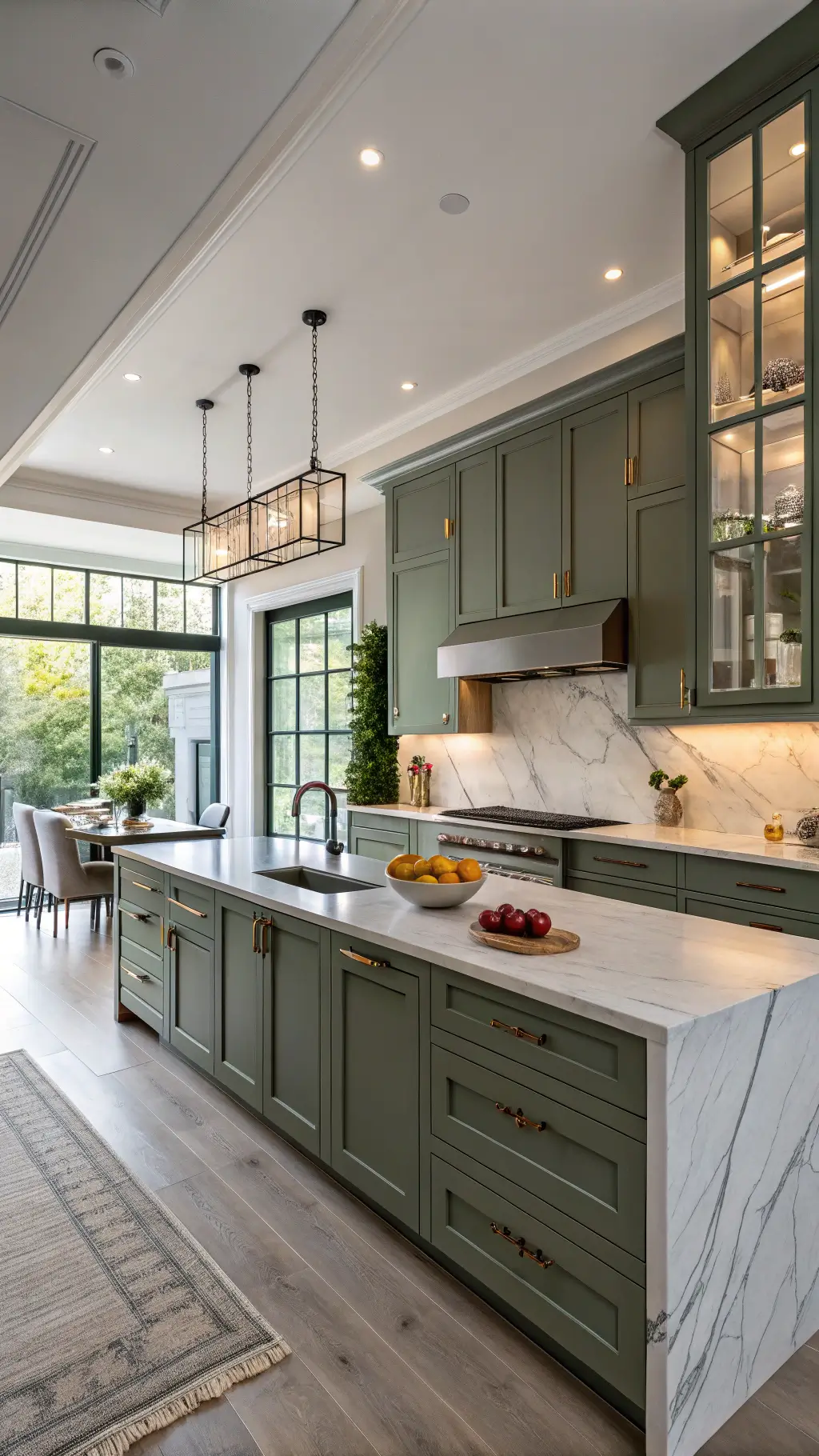 Pewter Green Kitchen Cabinets: A Sophisticated Design Choice for Modern Homes