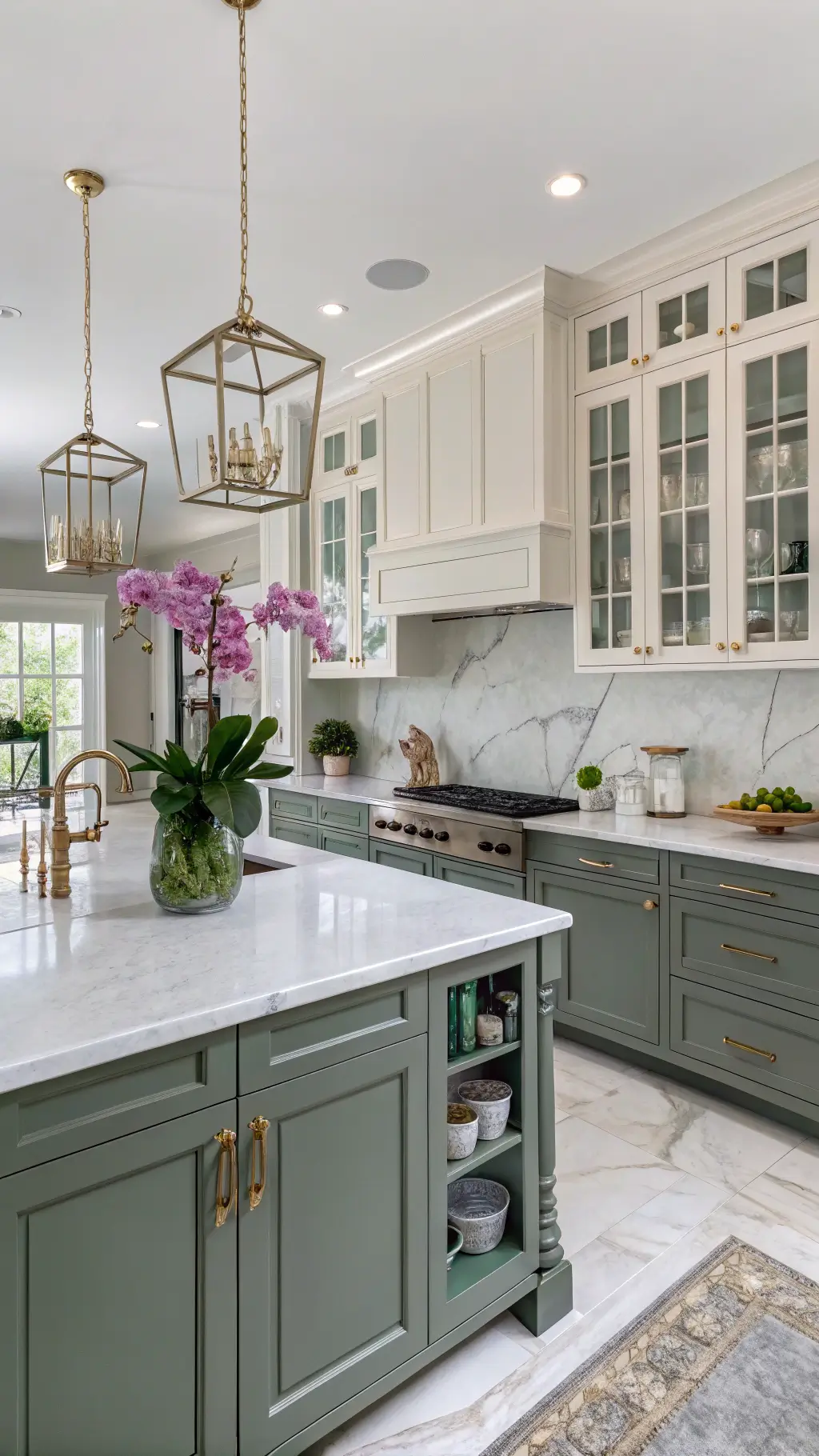 Pewter Green Kitchen Cabinets: A Sophisticated Design Choice for Modern Homes
