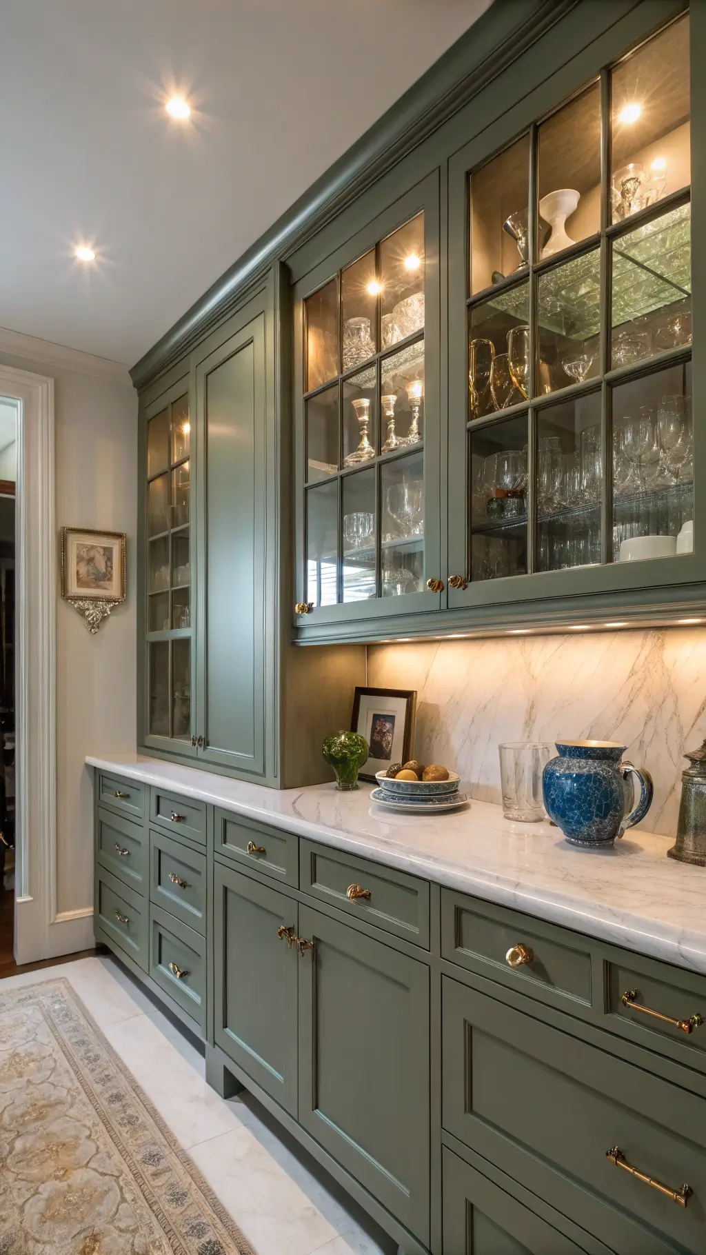 Pewter Green Kitchen Cabinets: A Sophisticated Design Choice for Modern Homes